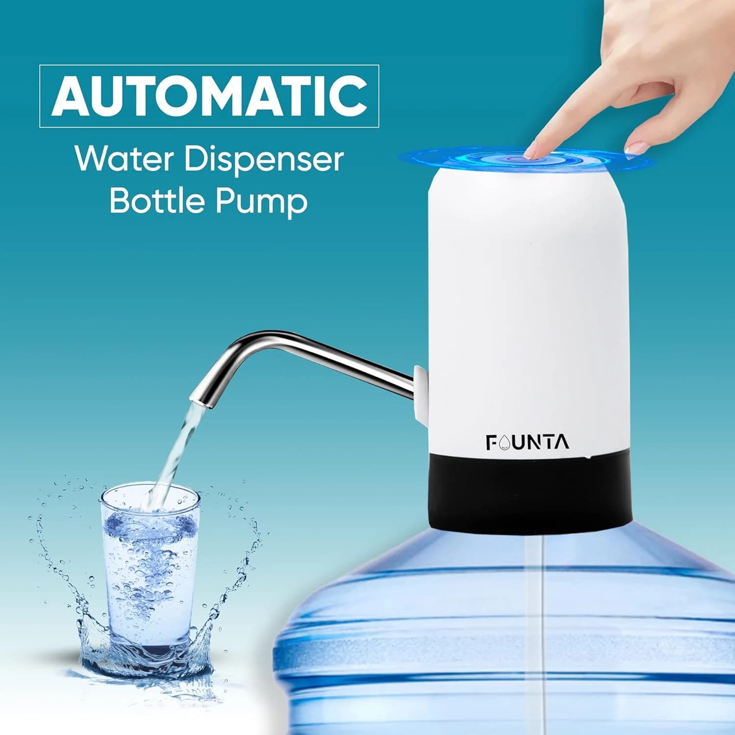 Rechargeable Bottle Water Pump