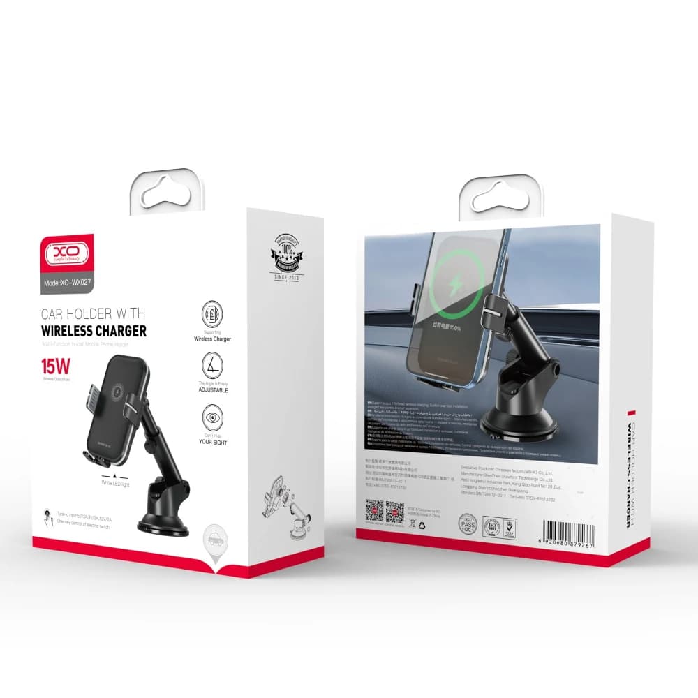 XO WX027 Wireless Car Charger