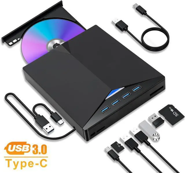 7-in-1 External DVD-RW Drive