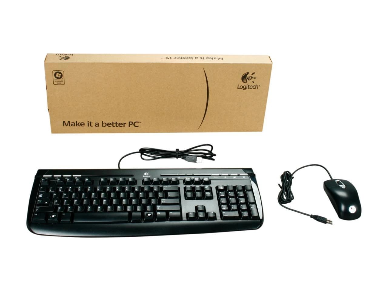 Logitech Keyboard and Mouse Set