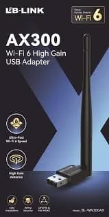 LB-Link USB Wi-Fi 6 Adapter with Antenna (BL-WN300AX) 2