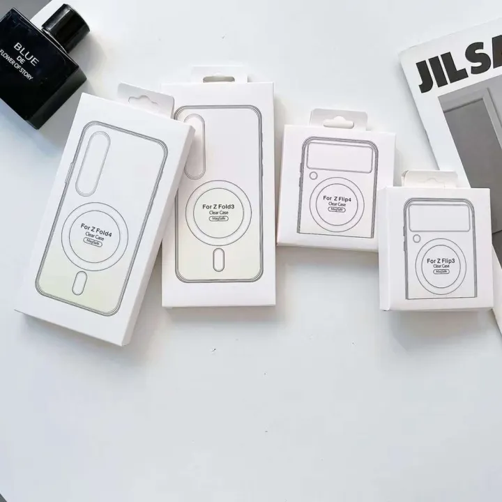 Magnetic Clear Cases for Galaxy Z Fold / Z Flip