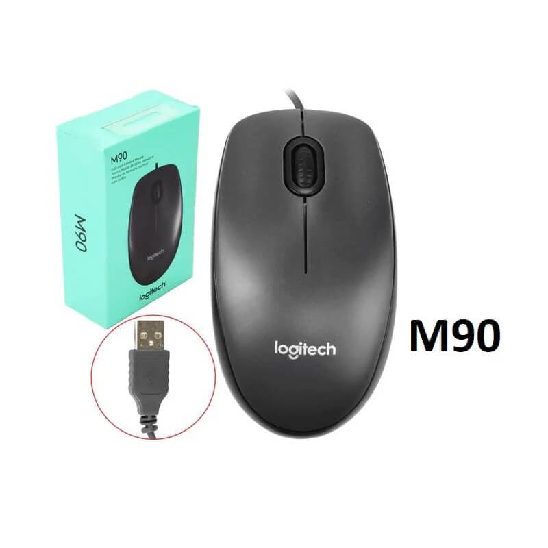 Logitech M90 USB Mouse 2