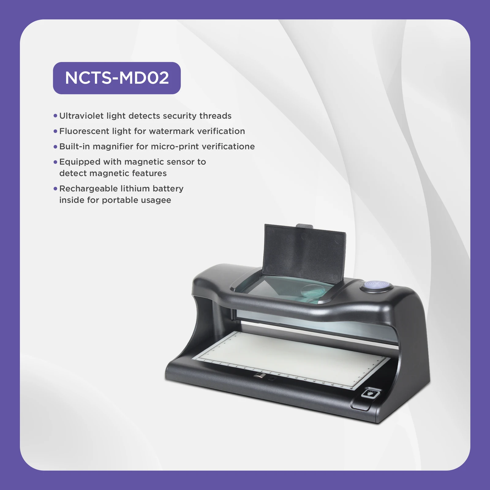 NCTS MD02 Wireless Barcode Scanner