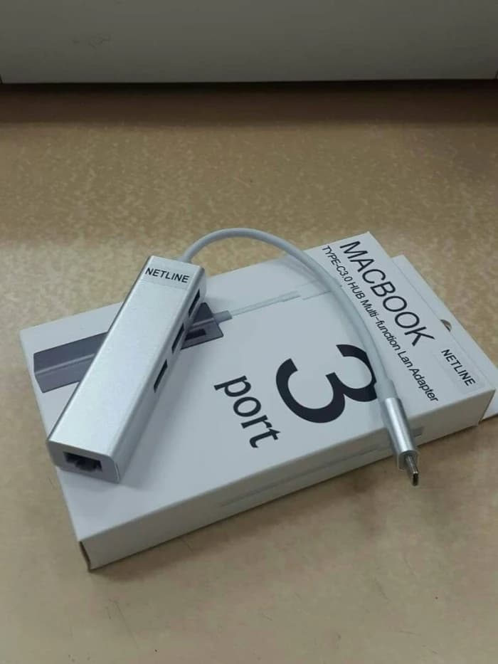 Netline YS-LAN37 USB-C Ethernet Hub
