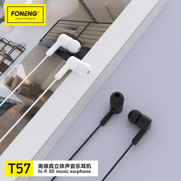3D in-ear headphones